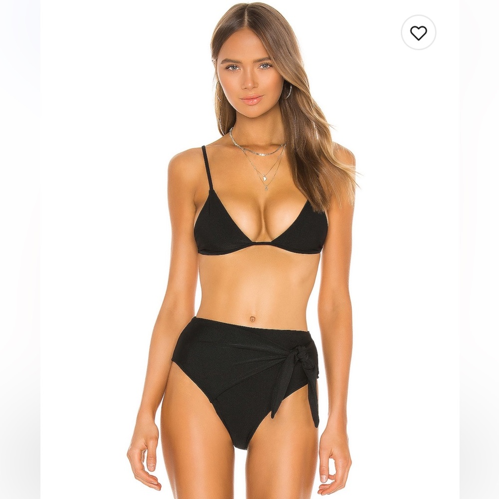 House of Harlow High Waist Bikini || black || M